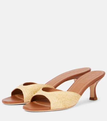 Brigitte 55 leather-lined mules - Staud - Modalova