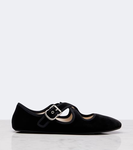 Alaïa Bailarinas de terciopelo - Alaia - Modalova