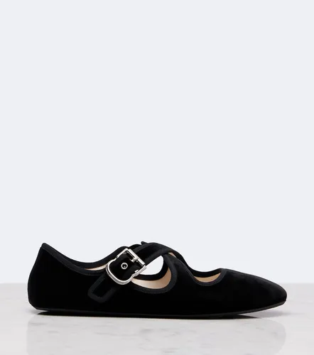 Alaïa Ballerinas aus Samt - Alaia - Modalova