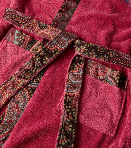 Bata de rizo de algodón con paisley - Etro - Modalova