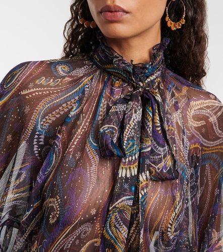 Bedruckte Bluse aus einem Seidengemisch - Etro - Modalova