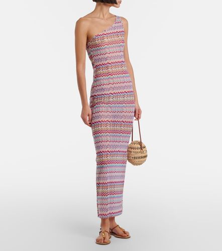 Abito lungo monospalla a zig-zag - Missoni - Modalova