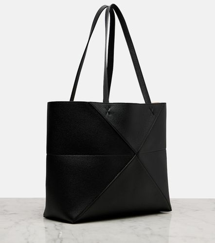 Puzzle Fold Medium leather tote bag - Loewe - Modalova