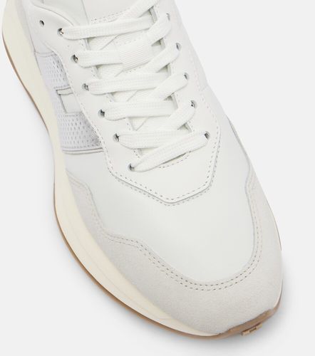 H641 leather and suede sneakers - Hogan - Modalova