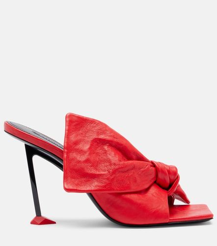 Givenchy Boudoir Bow leather mules - Givenchy - Modalova
