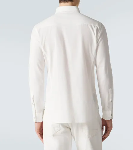Camisa Western de pana de algodón - Tom Ford - Modalova