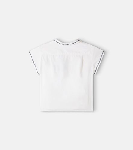 Bebé - camisa Lennard de algodón bordada - Bonpoint - Modalova