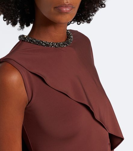 Maxikleid aus Jersey mit Kristallen - Roland Mouret - Modalova