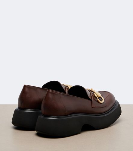 Brittany Horsebit leather platform loafers - Gucci - Modalova
