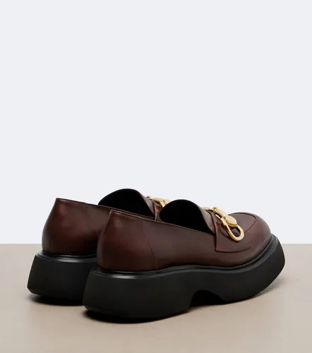 Brittany Horsebit leather platform loafers - Gucci - Modalova