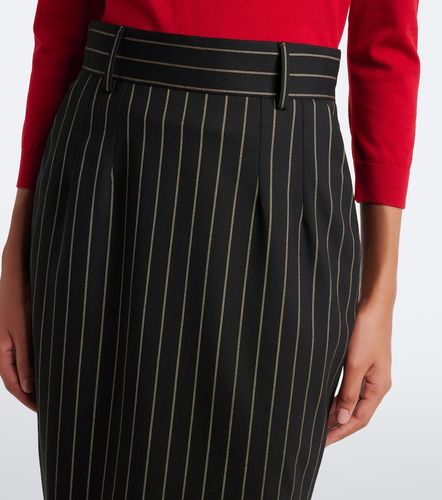 Pinstriped wool pencil skirt - Dolce&Gabbana - Modalova