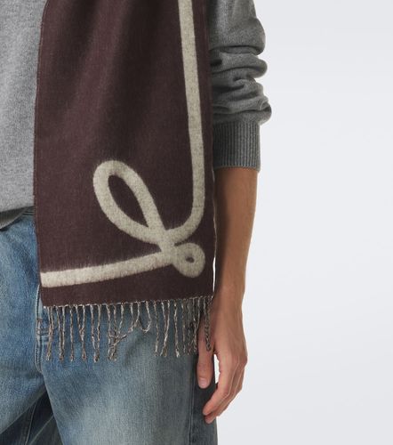 Loewe Sciarpa in lana e cashmere - Loewe - Modalova