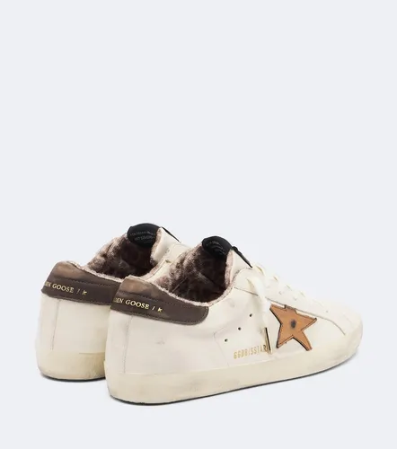 Super-Star leather sneakers - Golden Goose - Modalova