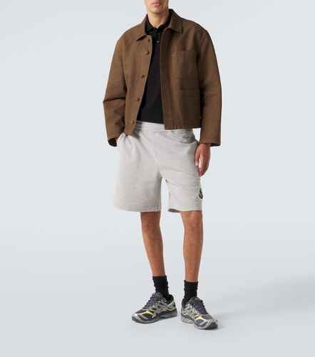 Moncler Bermuda in jersey di cotone - Moncler - Modalova
