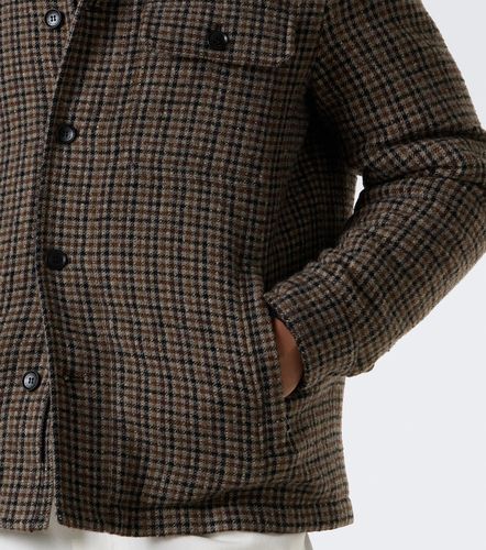 Wool-blend tweed field jacket - Moncler - Modalova