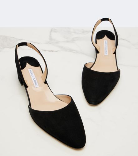 Aspro leather slingback pumps - Manolo Blahnik - Modalova