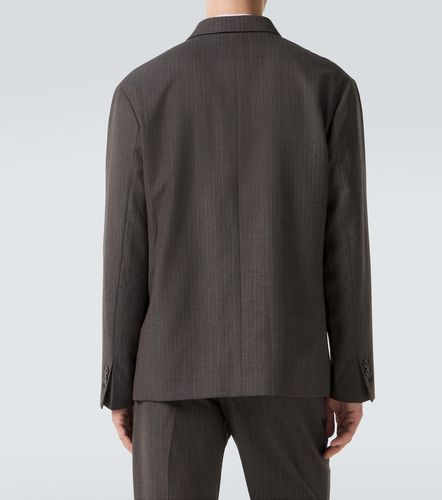 Blazer Halt in lana e cotone a righe - Our Legacy - Modalova