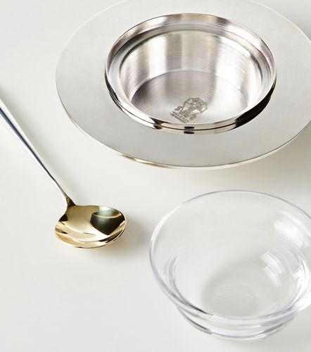 Set aus Schale und Löffel, versilbert - Brunello Cucinelli - Modalova