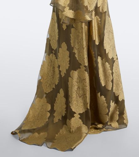 Chimera jacquard silk chiffon gown - Taller Marmo - Modalova
