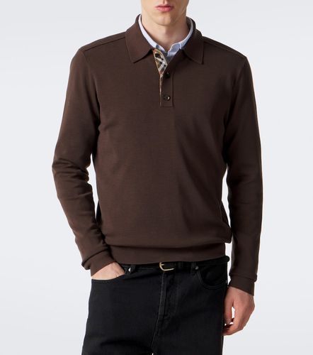 Burberry Jersey polo de lana - Burberry - Modalova