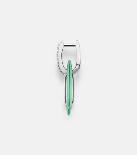 Chiara 18kt white gold and diamond single earring - Eera - Modalova