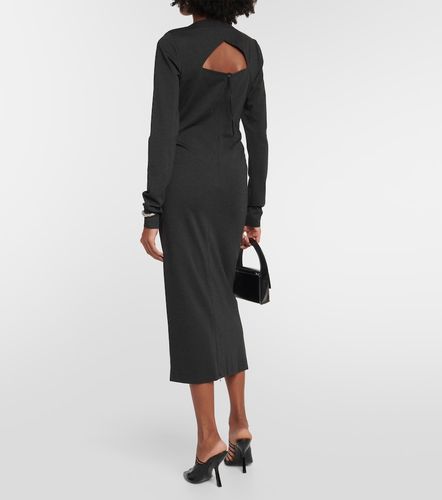 Vestido midi drapeado - Dorothee Schumacher - Modalova