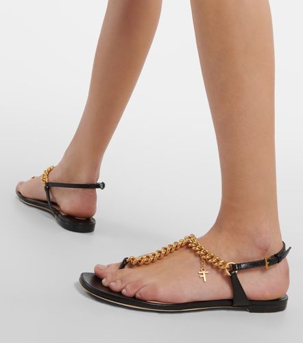 Zenith embellished leather thong sandals - Tom Ford - Modalova