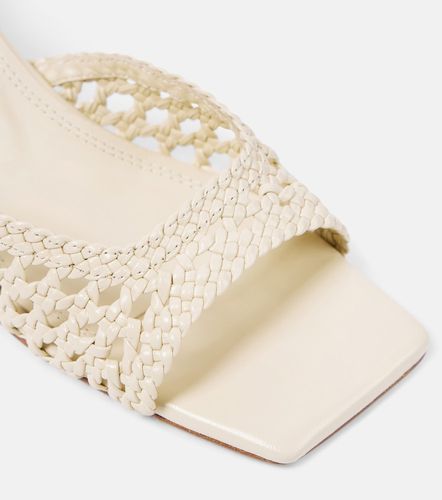 Veronica woven leather sandals - Souliers Martinez - Modalova