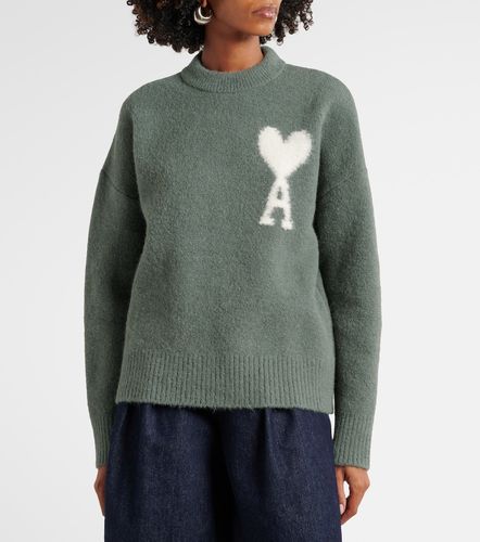 Pullover Ami de Cœur aus einem Alpakawollgemisch - Ami Paris - Modalova