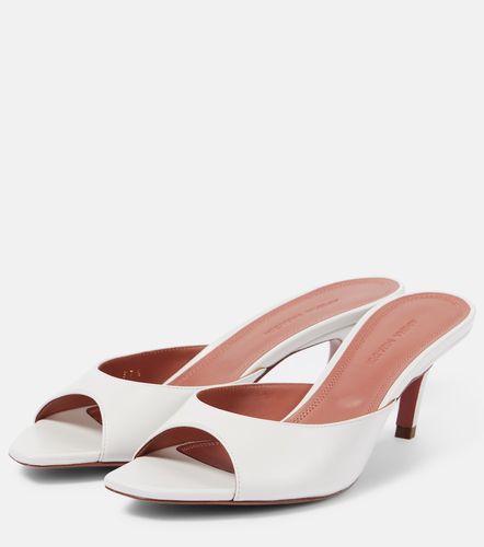 Amina Muaddi Mules Alexa 60 de piel - Amina Muaddi - Modalova