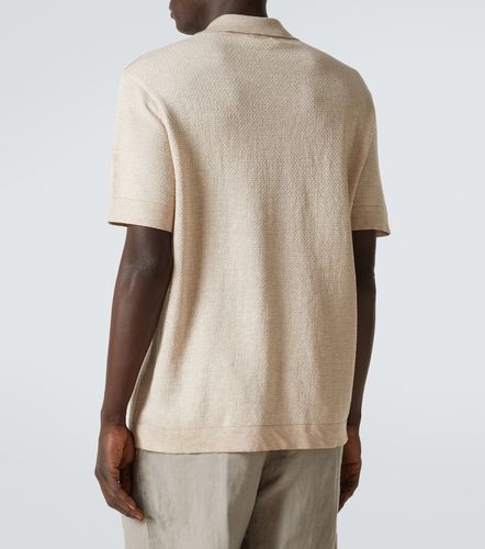Zegna Polo in cotone, lino e seta - Zegna - Modalova