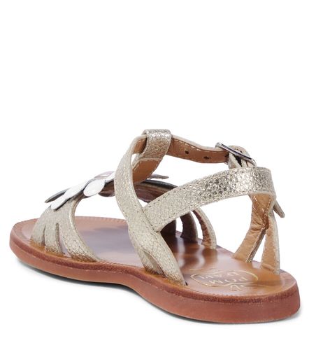 Sandalias Plagette Big Flo de piel - Pom d'Api - Modalova