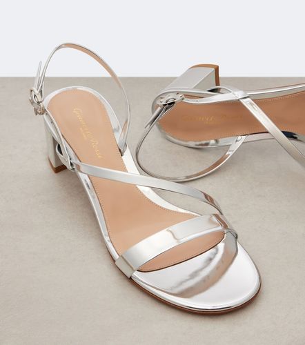 Betsey metallic leather sandals - Gianvito Rossi - Modalova
