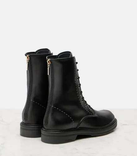 Max Mara Botas Urbancombat de piel - Max Mara - Modalova