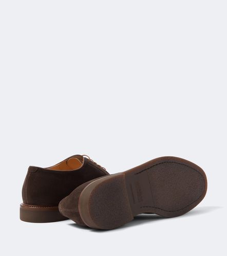 Suede Derby shoes - Brunello Cucinelli - Modalova