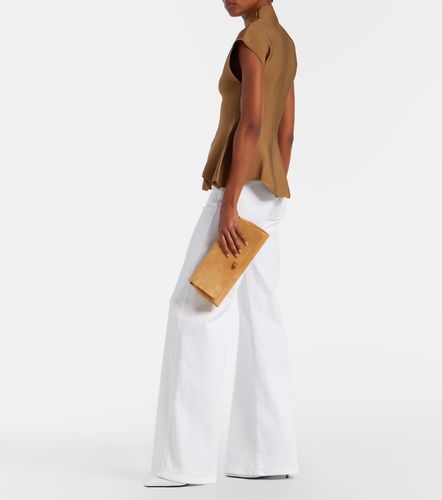 Khaite Audrey suede clutch - Khaite - Modalova
