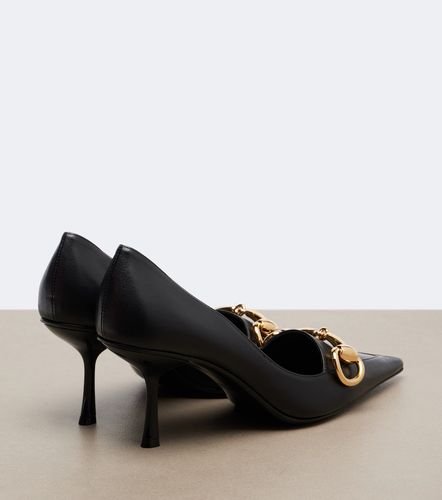 Boulevard Horsebit leather pumps - Gucci - Modalova