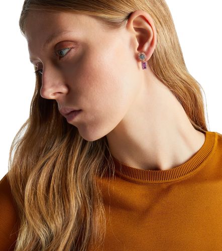 Pendientes de oro rosa de 18 ct con piedras - Suzanne Kalan - Modalova