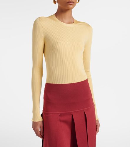 Alaïa Top aus einem Seidengemisch - Alaia - Modalova