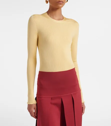 Alaïa Top aus einem Seidengemisch - Alaia - Modalova
