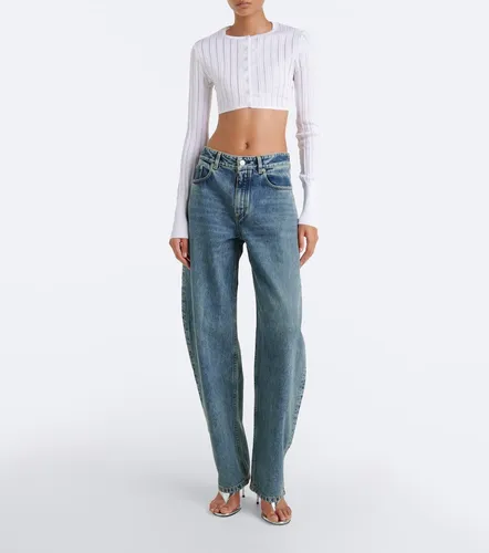 Alaïa Cárdigan cropped de punto - Alaia - Modalova