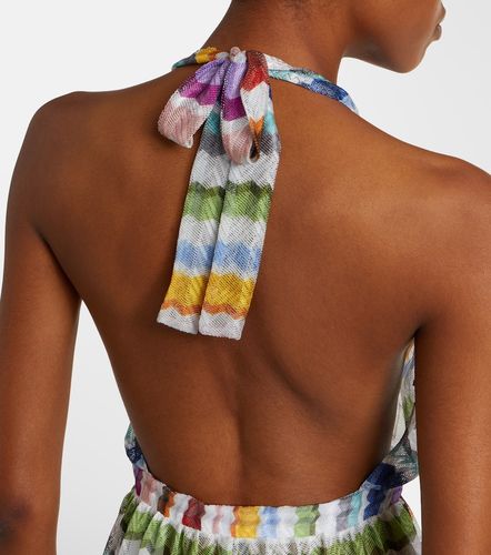 Missoni Zigzag halterneck romper - Missoni - Modalova