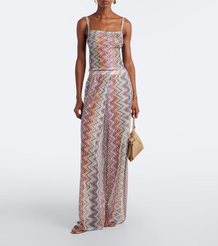 Missoni Zigzag open-back top - Missoni - Modalova