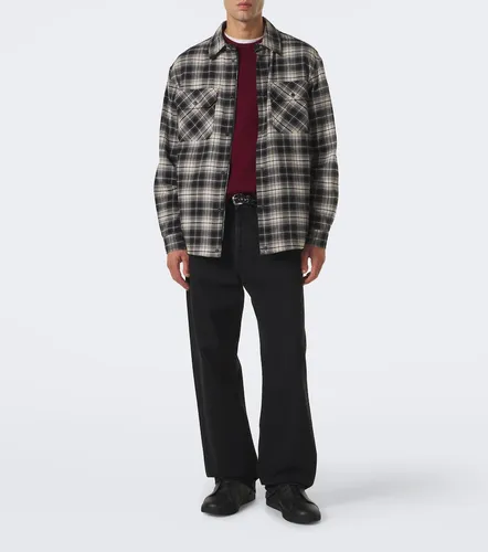 Camicia in flanella di cotone a quadri - Moncler - Modalova