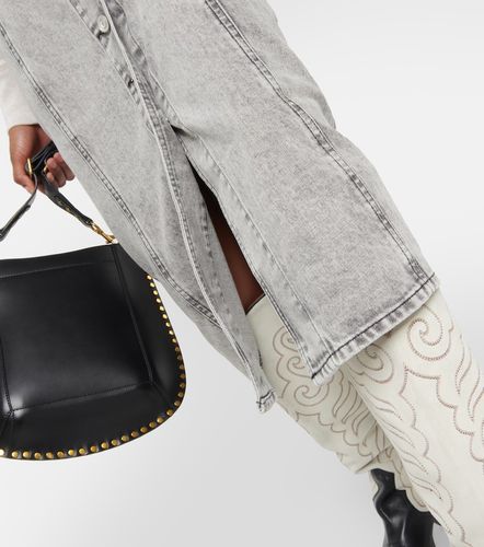 Vandy denim midi skirt - Marant Etoile - Modalova