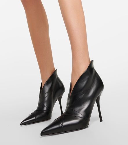 Alaia Leather ankle boots - Alaia - Modalova
