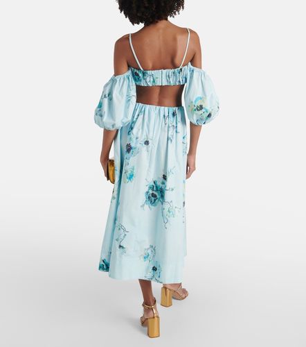 Crop top Lightburst de algodón floral - Zimmermann - Modalova