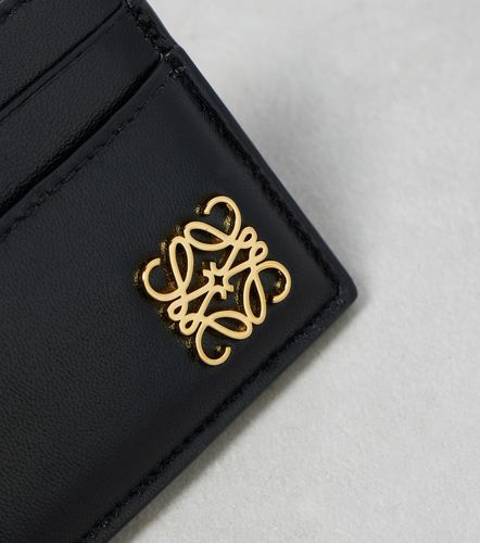 Tarjetero de piel acolchado con anagrama - Loewe - Modalova