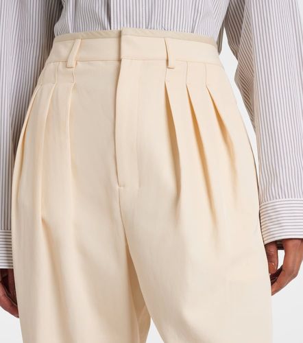 Wool-blend gabardine tapered pants - Lemaire - Modalova