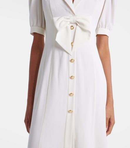 Wool-blend crepe midi dress - Alessandra Rich - Modalova